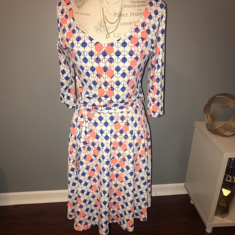 Geometric circle dress